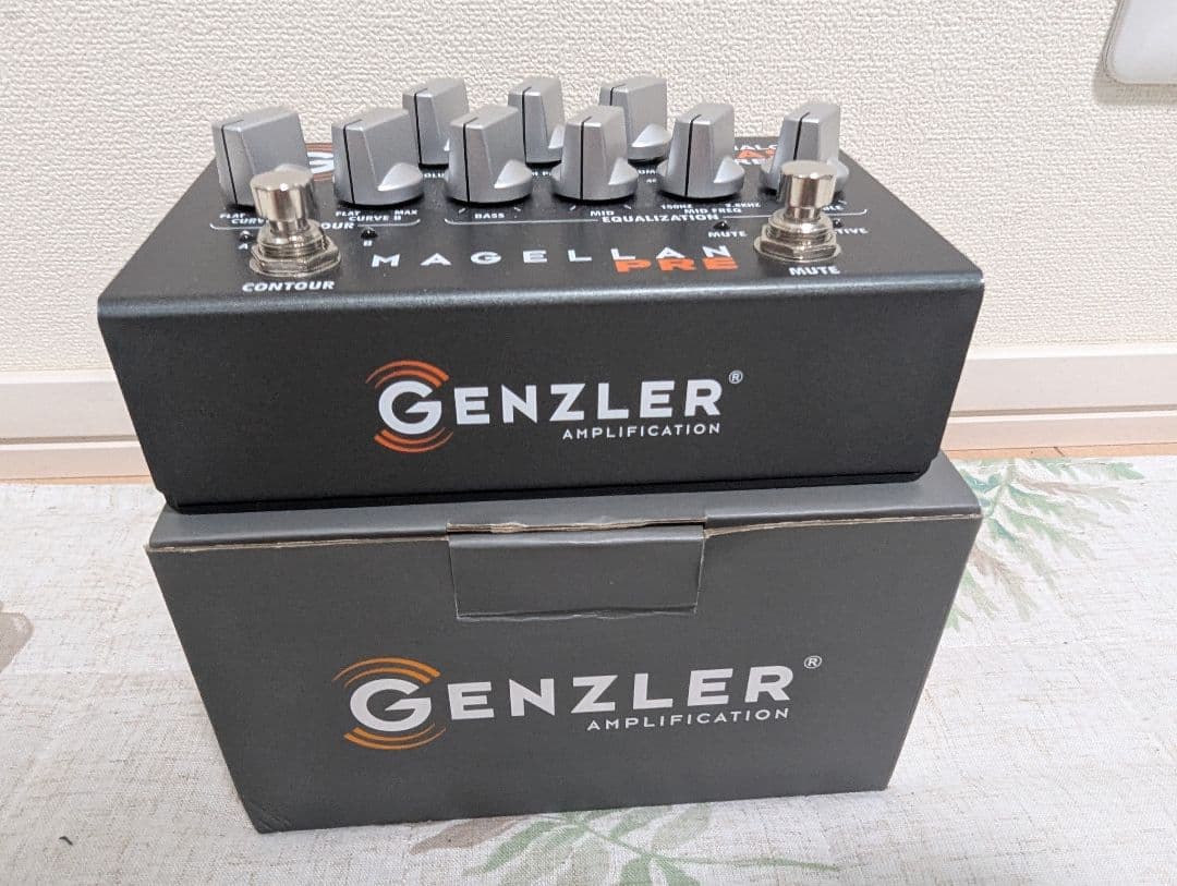 GENZLER MAGELLAN PRE DI PEDAL ベース用プリアンプ