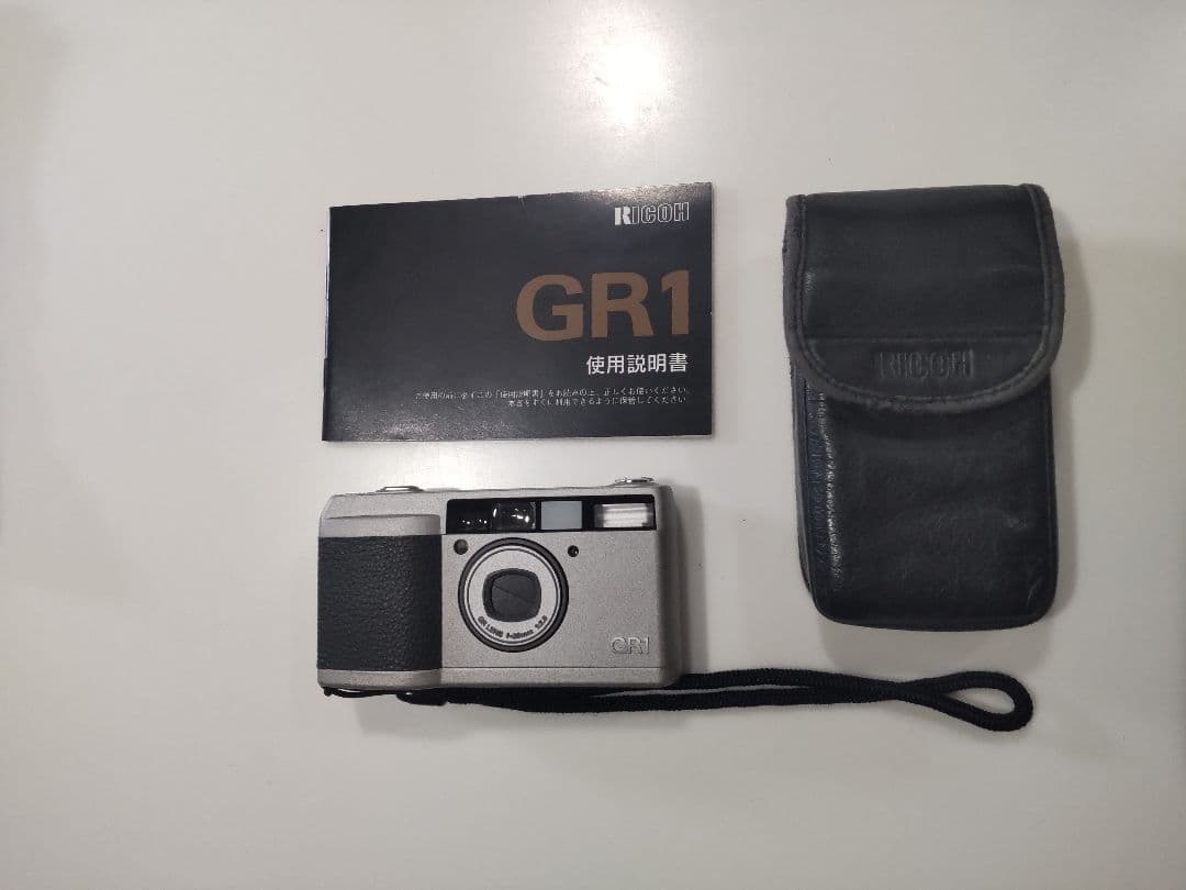 RICOH リコー GR1(シルバー)液晶不良あり