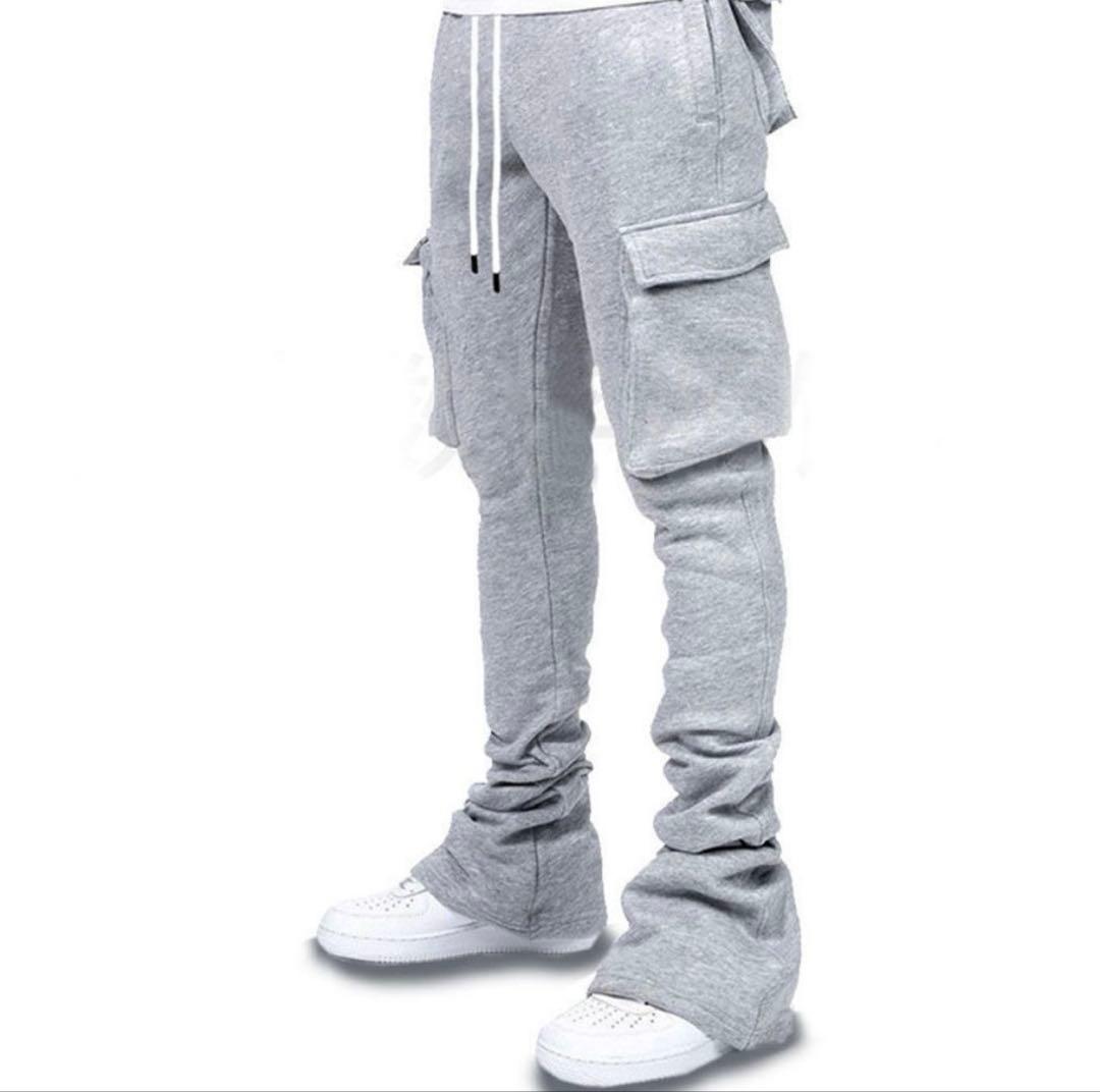 8*8様 フレアスウェットパンツguapi、valabasas似 着画あり