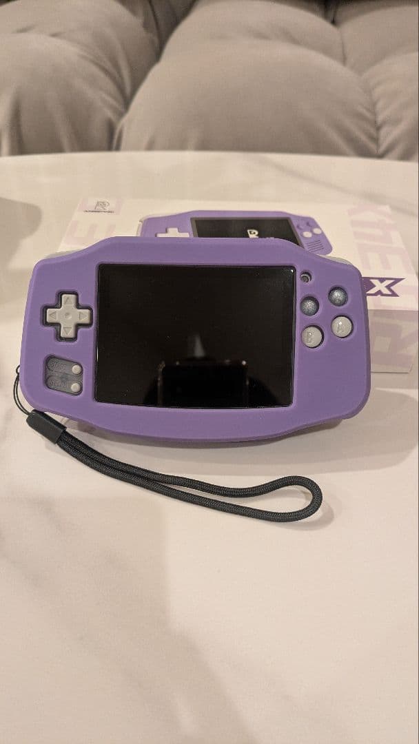 ANBERNIC RG34XX グレイシアー (シリコンカバ+32GBx2付き)