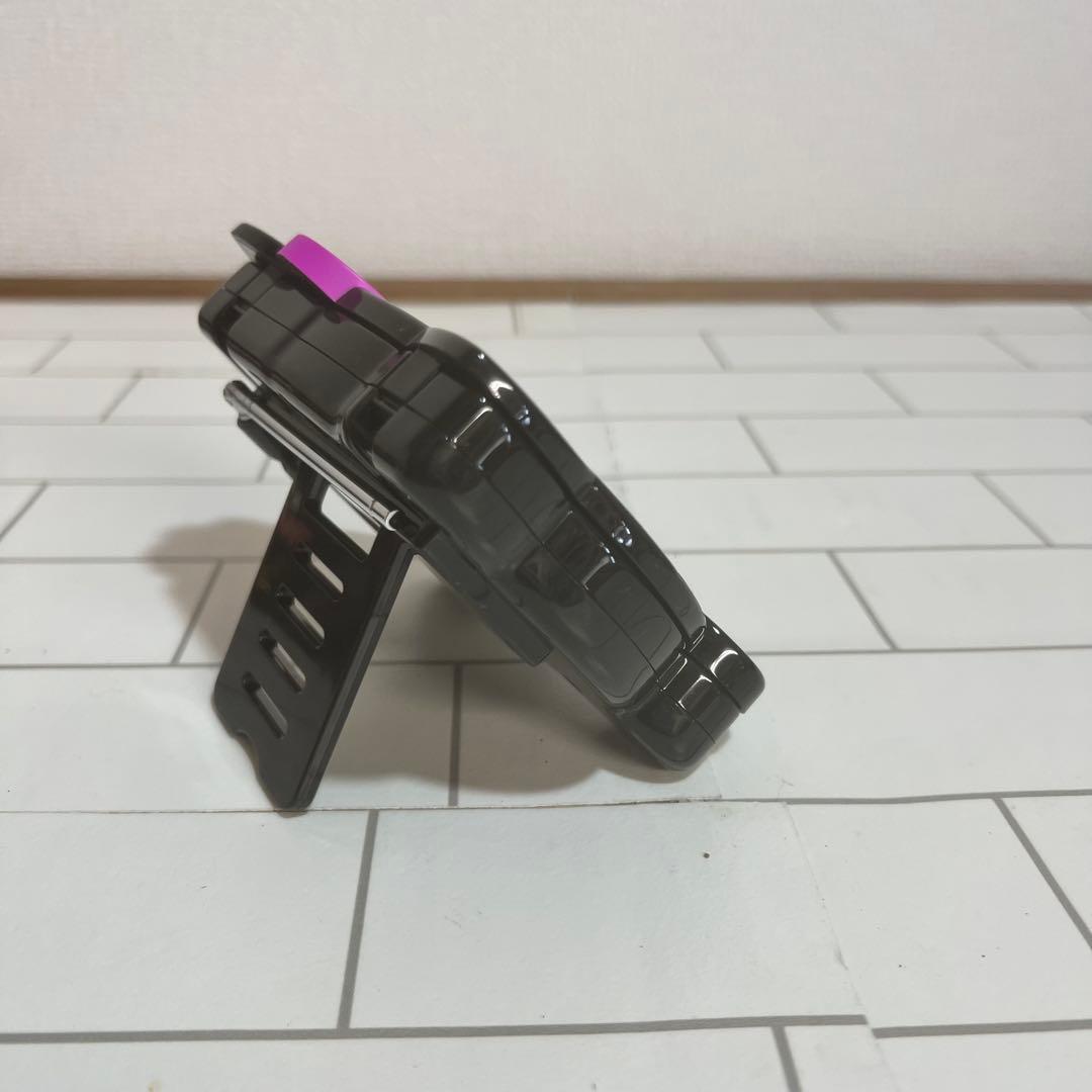 キティ　ワンセグテレビ　フェイス型　黒キティ　ピンク　小型　動作OK サンリオ