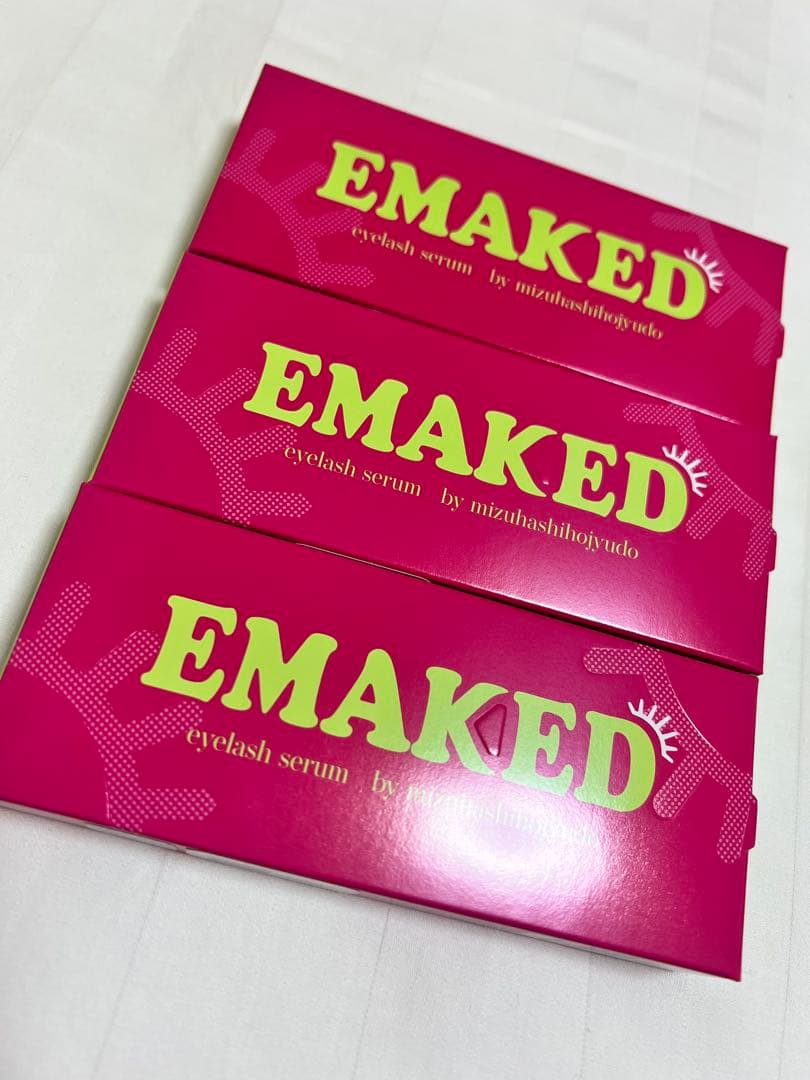 エマーキット　EMAKED 新品　３本セット　まつ毛美容液