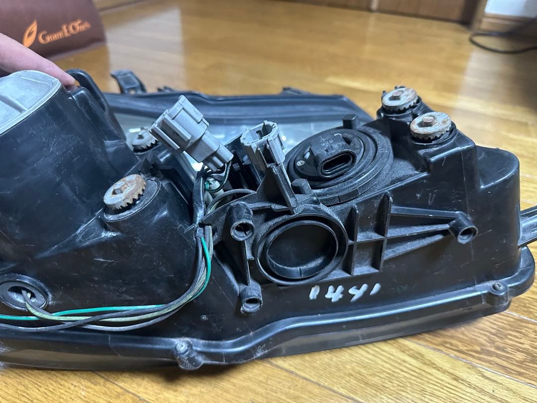 希少!! シルビアs15 純正 ヘッドライト左右 車検用 リペア 予備