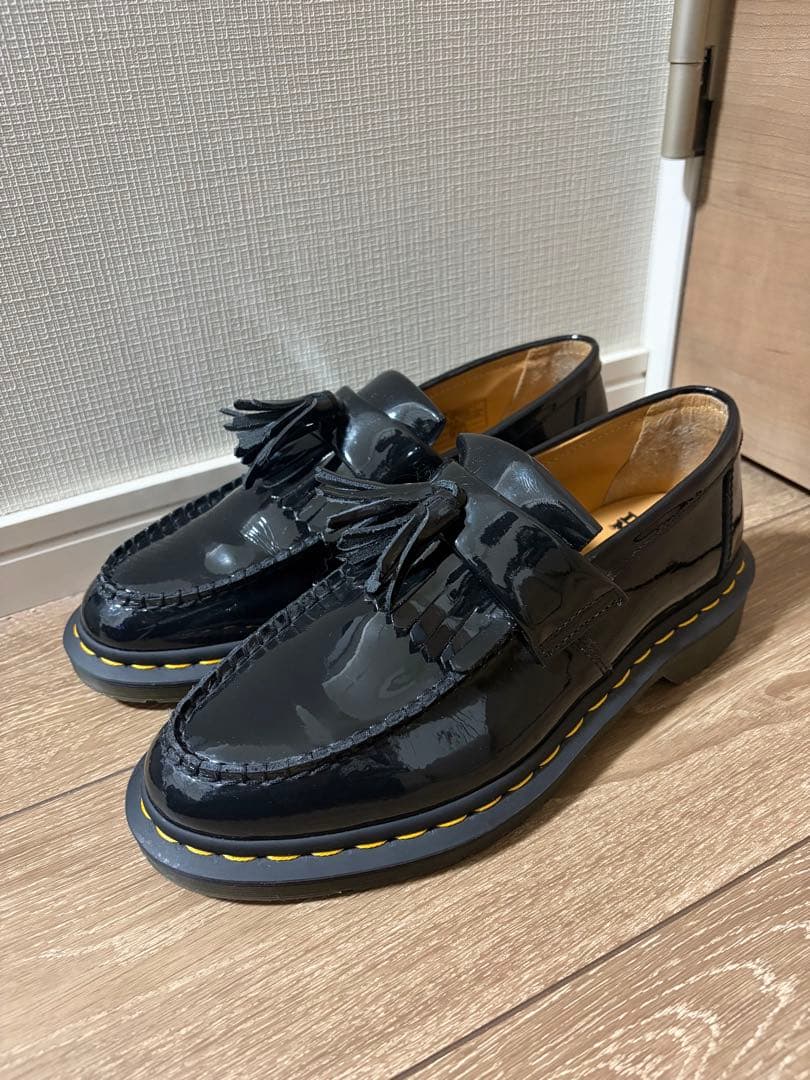 Dr.Martens ADRIAN イエローステッチローファー UK7