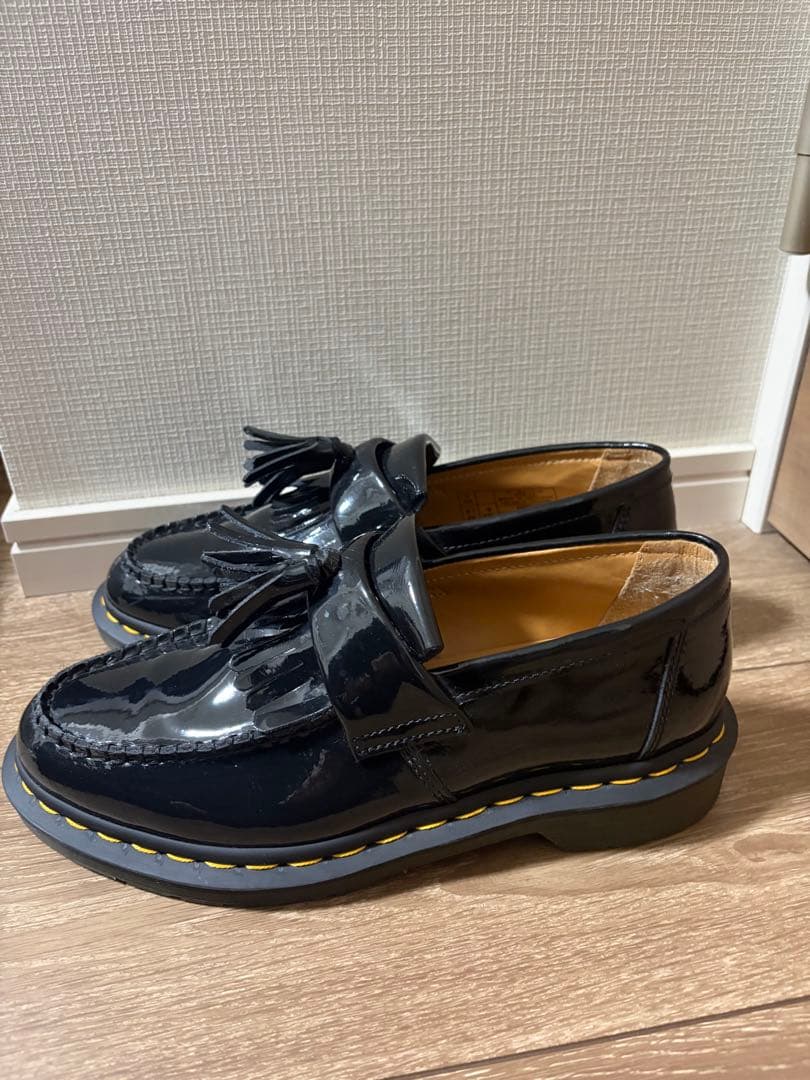 Dr.Martens ADRIAN イエローステッチローファー UK7