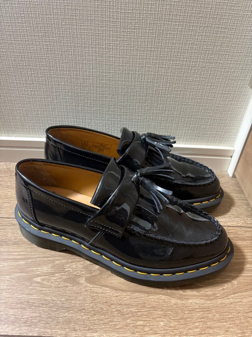 Dr.Martens ADRIAN イエローステッチローファー UK7