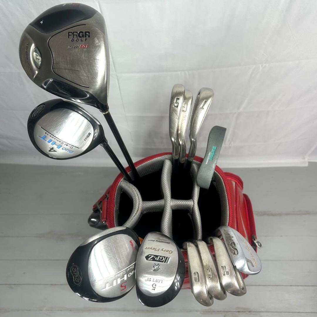 本格派 メンズゴルフクラブ 12本 フルセット ゴルフセット 豪華 お試しセット