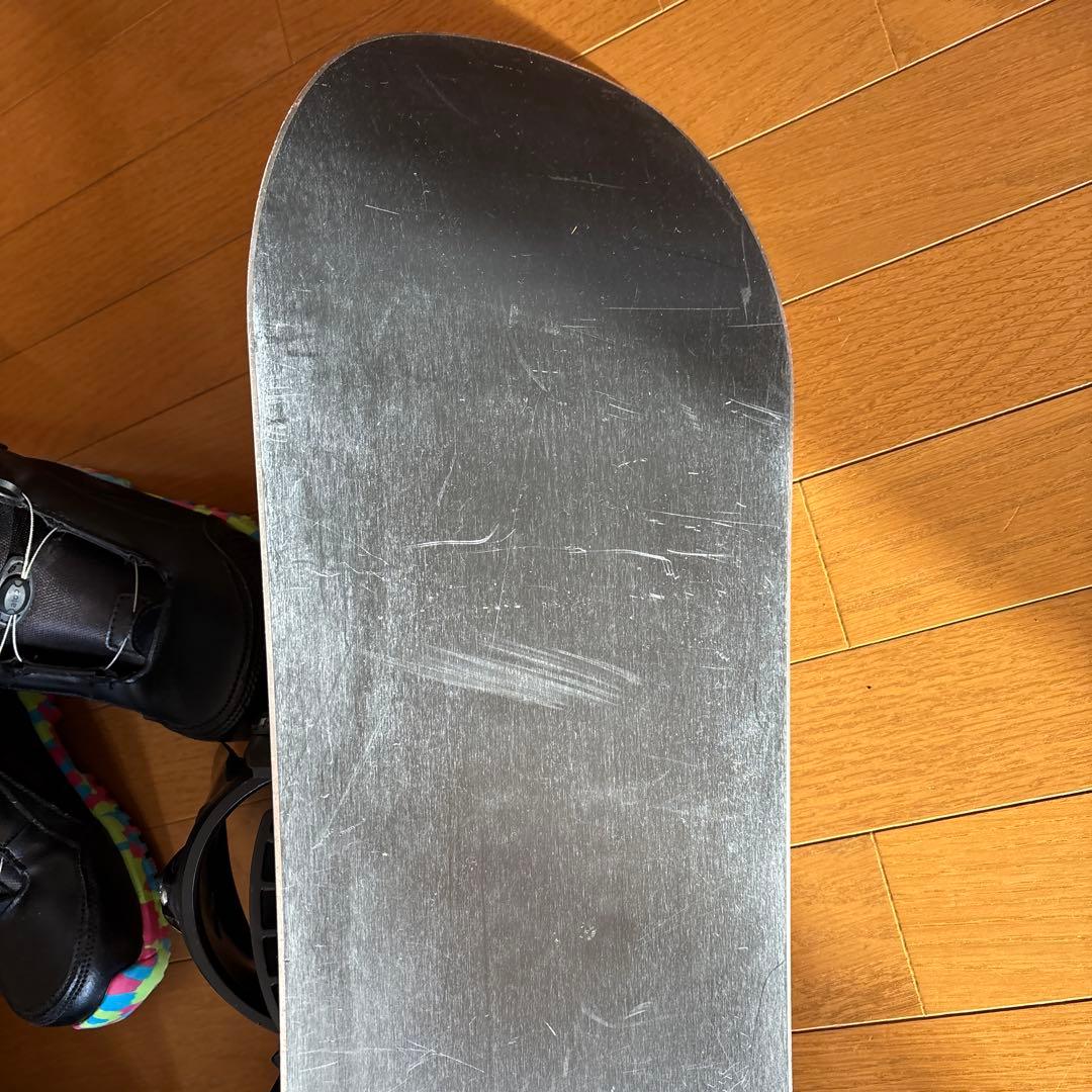 良好　キッズ　110 スノーボードセット ブーツ　ビンディング　ボード　ケース