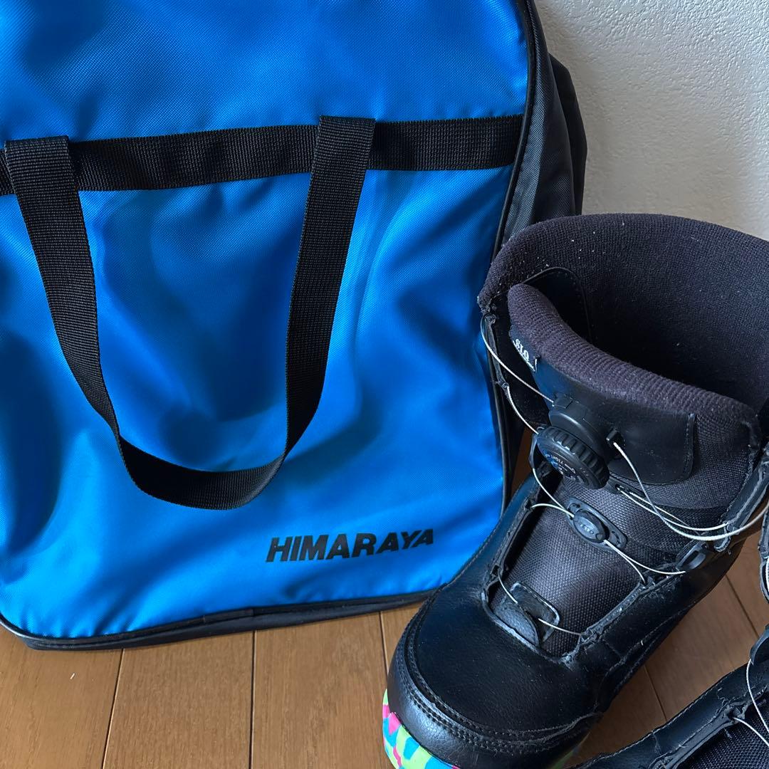 良好　キッズ　110 スノーボードセット ブーツ　ビンディング　ボード　ケース