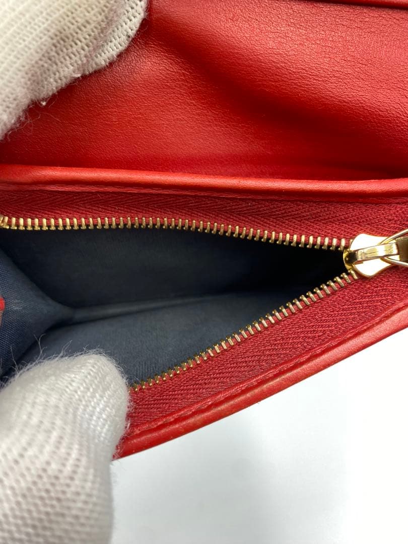 ️ 美品‼️グッチGUCCI 財布　二つ折り財布　GGキャンバス　花