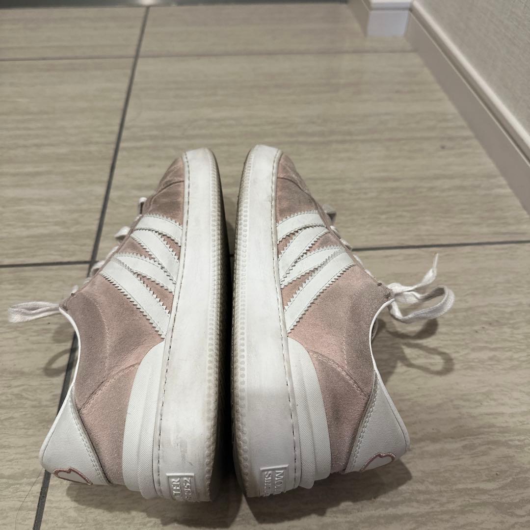 モンクレール　モナコローカット　ピンク スエード スニーカー袋つき