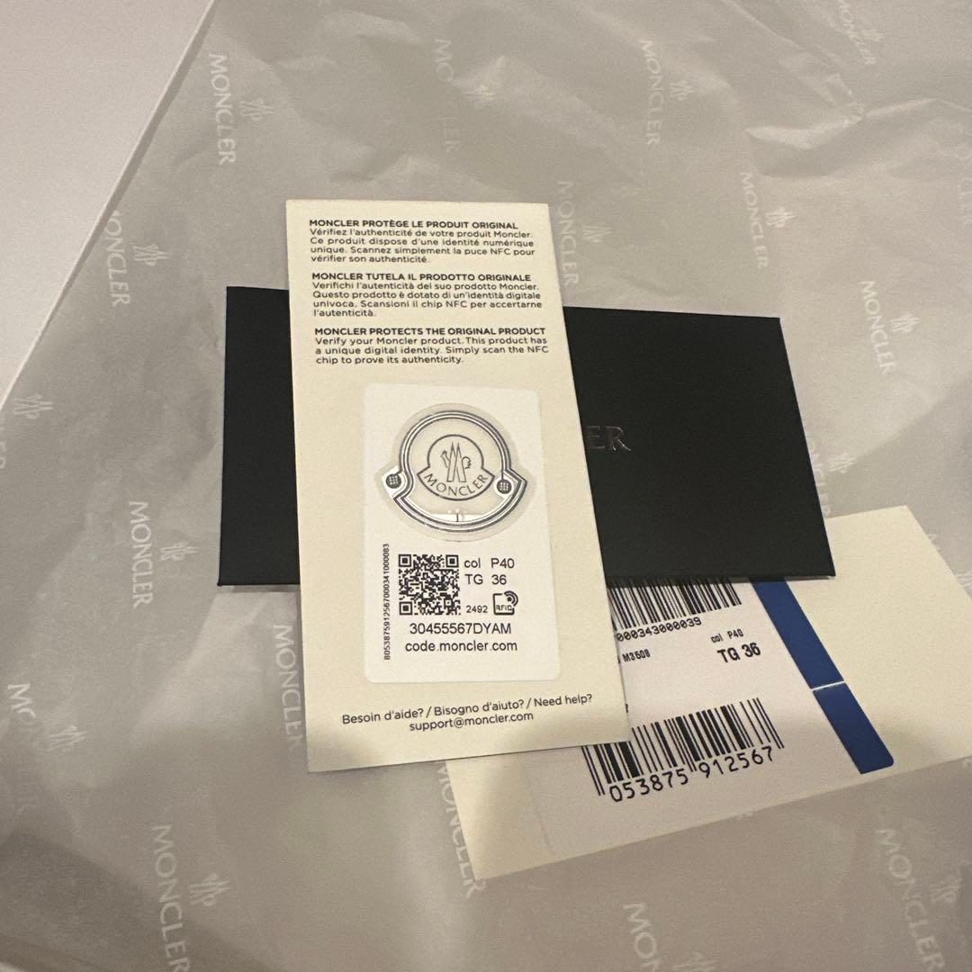 モンクレール　モナコローカット　ピンク スエード スニーカー袋つき