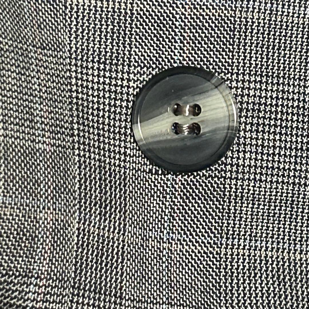 【美品】クリスチャンディオール　セットアップ　ダブル　グレンチェック　 L相当