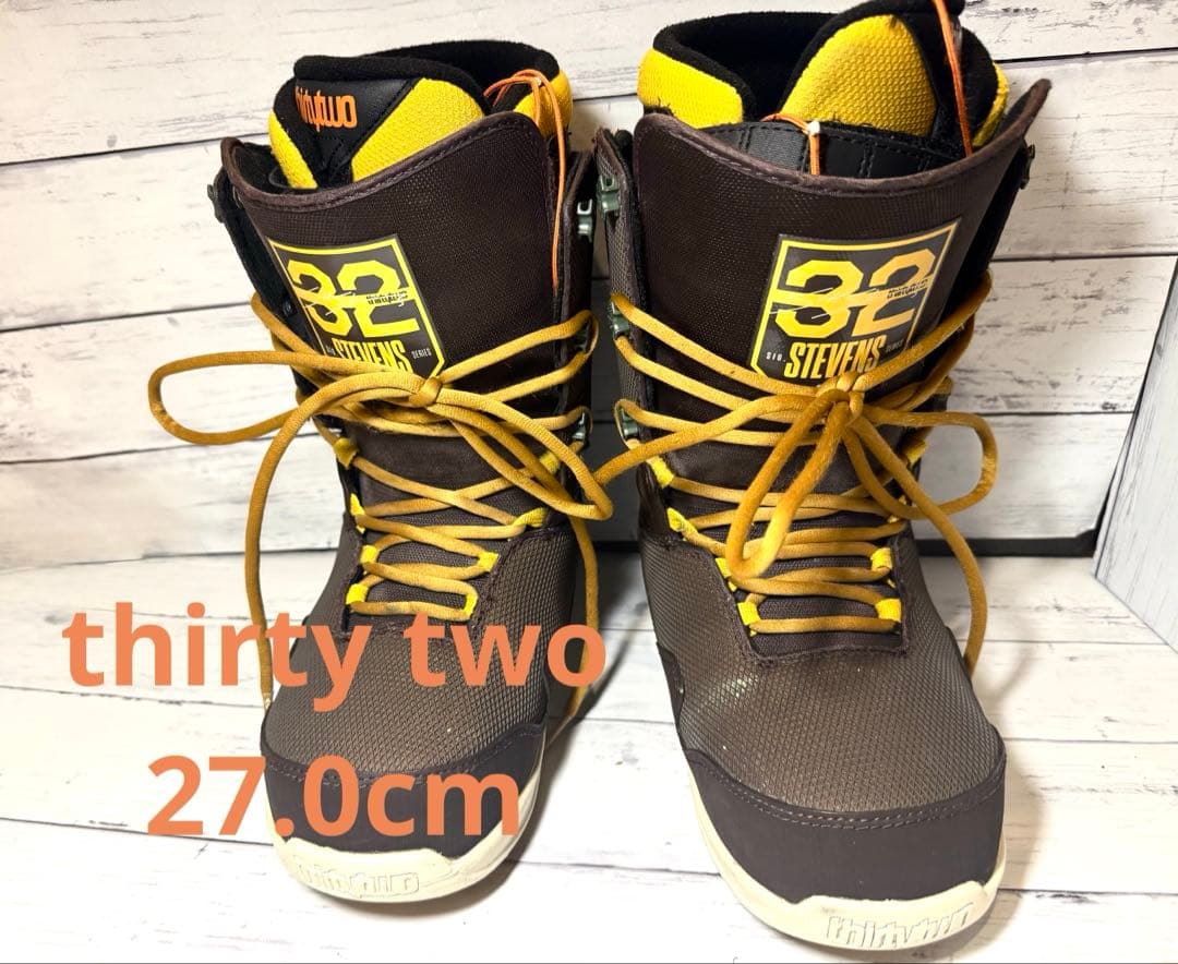 【希少】thirtyスノーボードブーツ　27cm