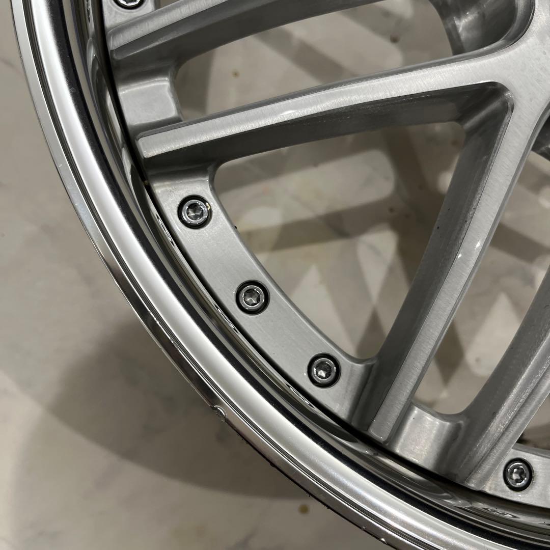 ‼️最終金額‼️ワーク リザルタード17インチ 6J+40 フロント ホイール 2本