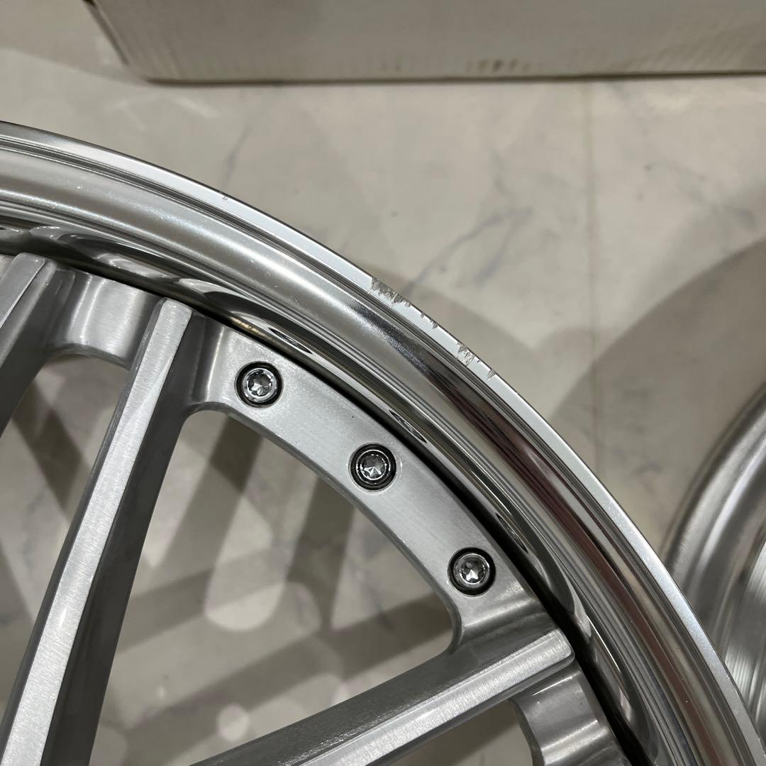 ‼️最終金額‼️ワーク リザルタード17インチ 6J+40 フロント ホイール 2本