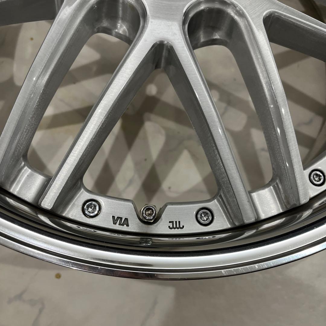 ‼️最終金額‼️ワーク リザルタード17インチ 6J+40 フロント ホイール 2本