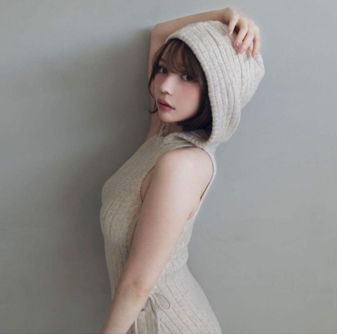 アンドマリーANDMARY ハグニットドレス　カーディガン