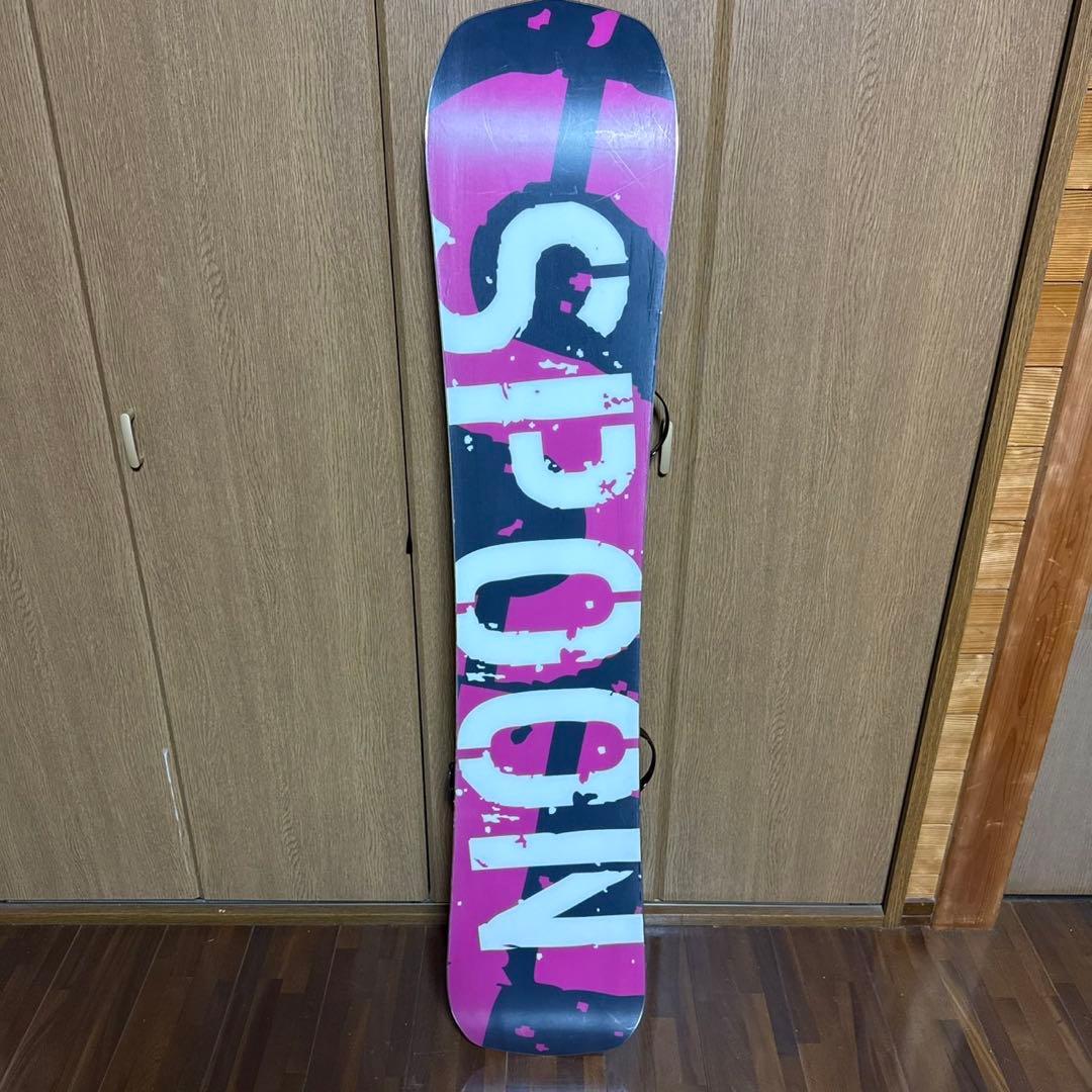 スノーボード　板　147cm Spoon emotion ケース付き
