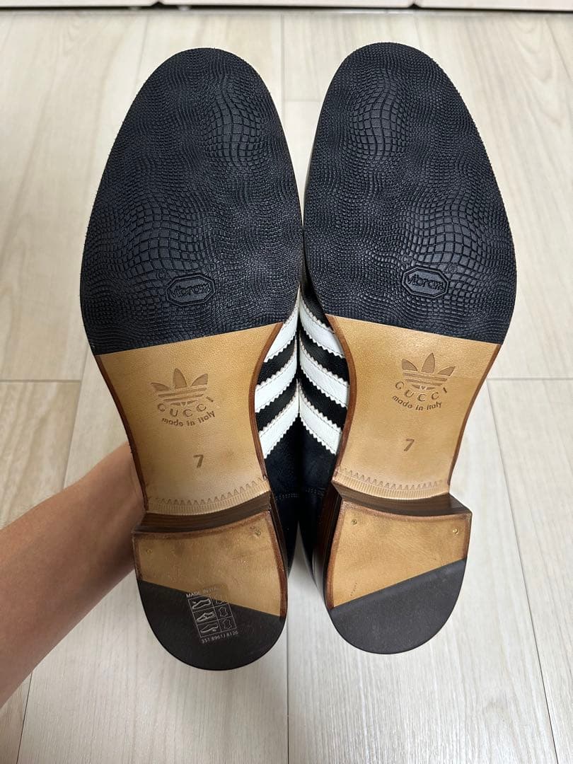 GUCCI × adidas ホースビットローファー