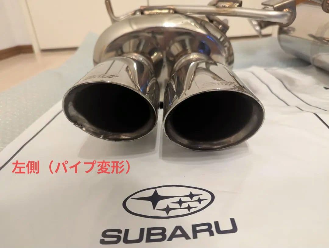 SUBARU VA系 STIパフォーマンスマフラー WRX STI S4 訳あり