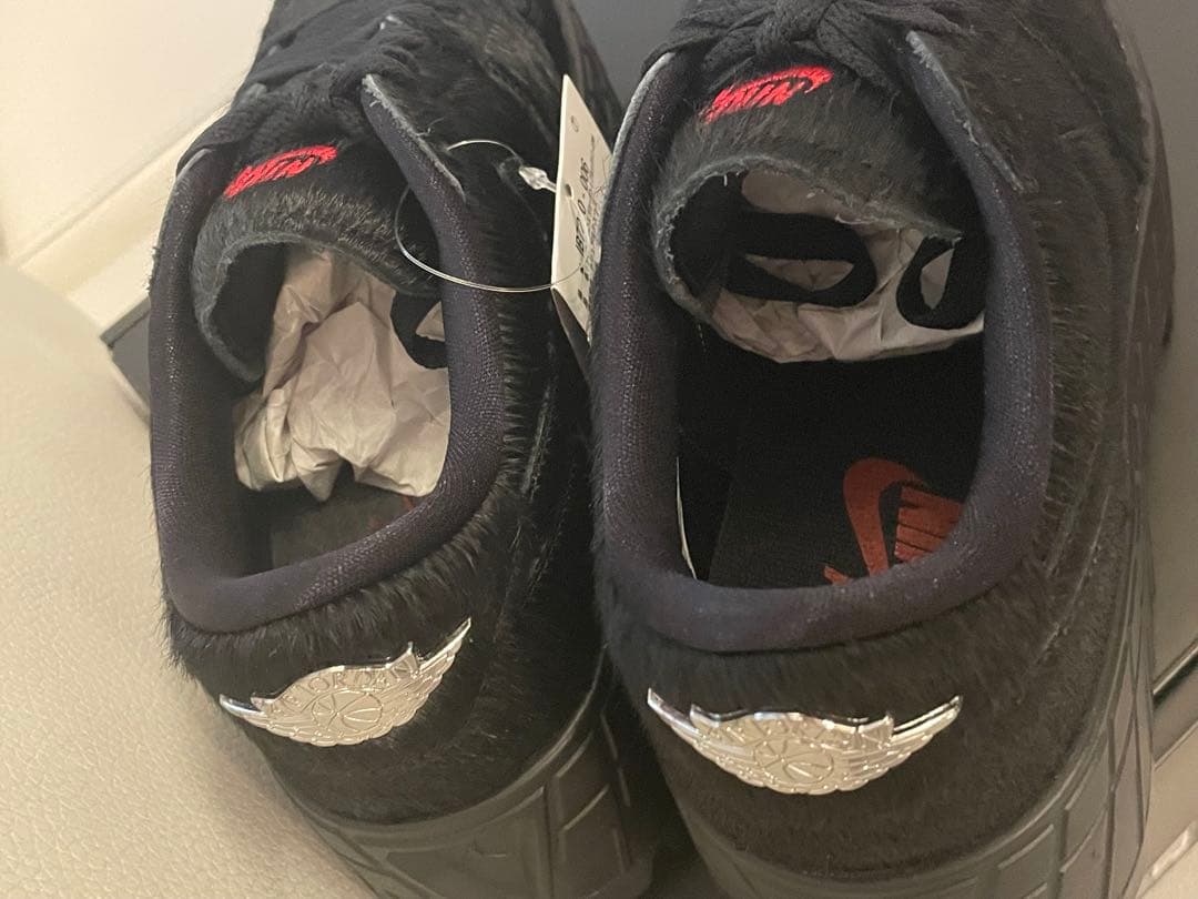 【新品】ナイキ エア ジョーダン 1 ブルックリン ロー ブラック 24cm