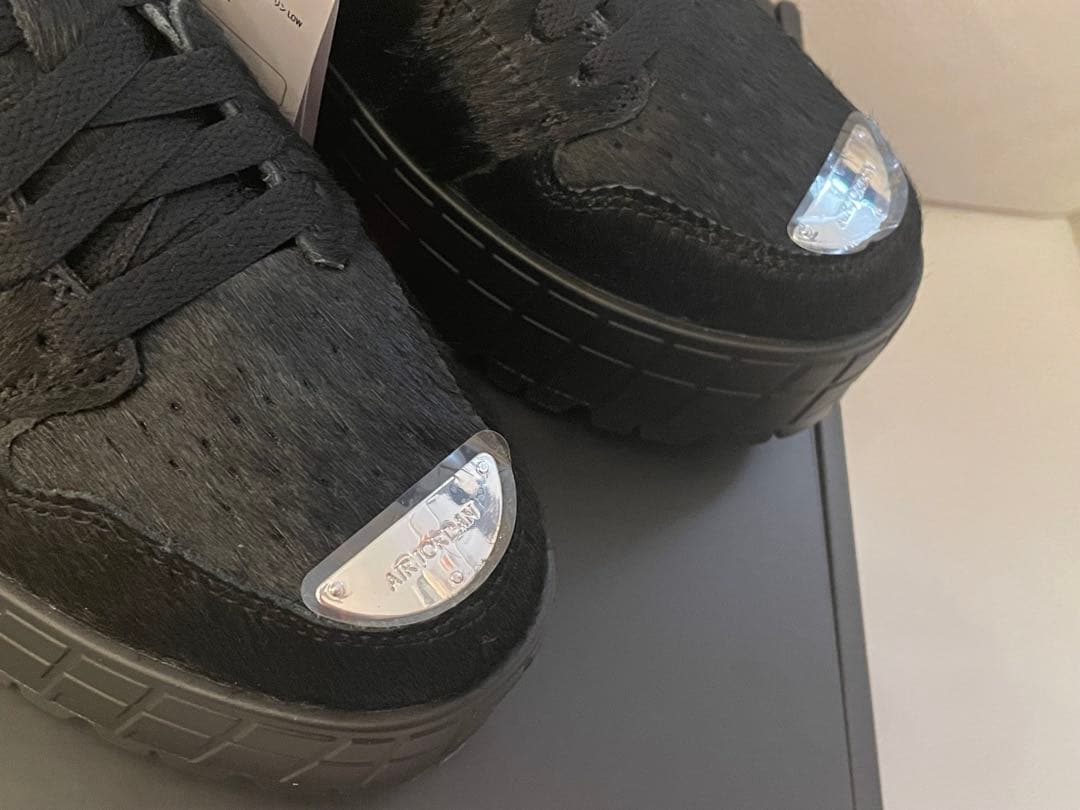 【新品】ナイキ エア ジョーダン 1 ブルックリン ロー ブラック 24cm