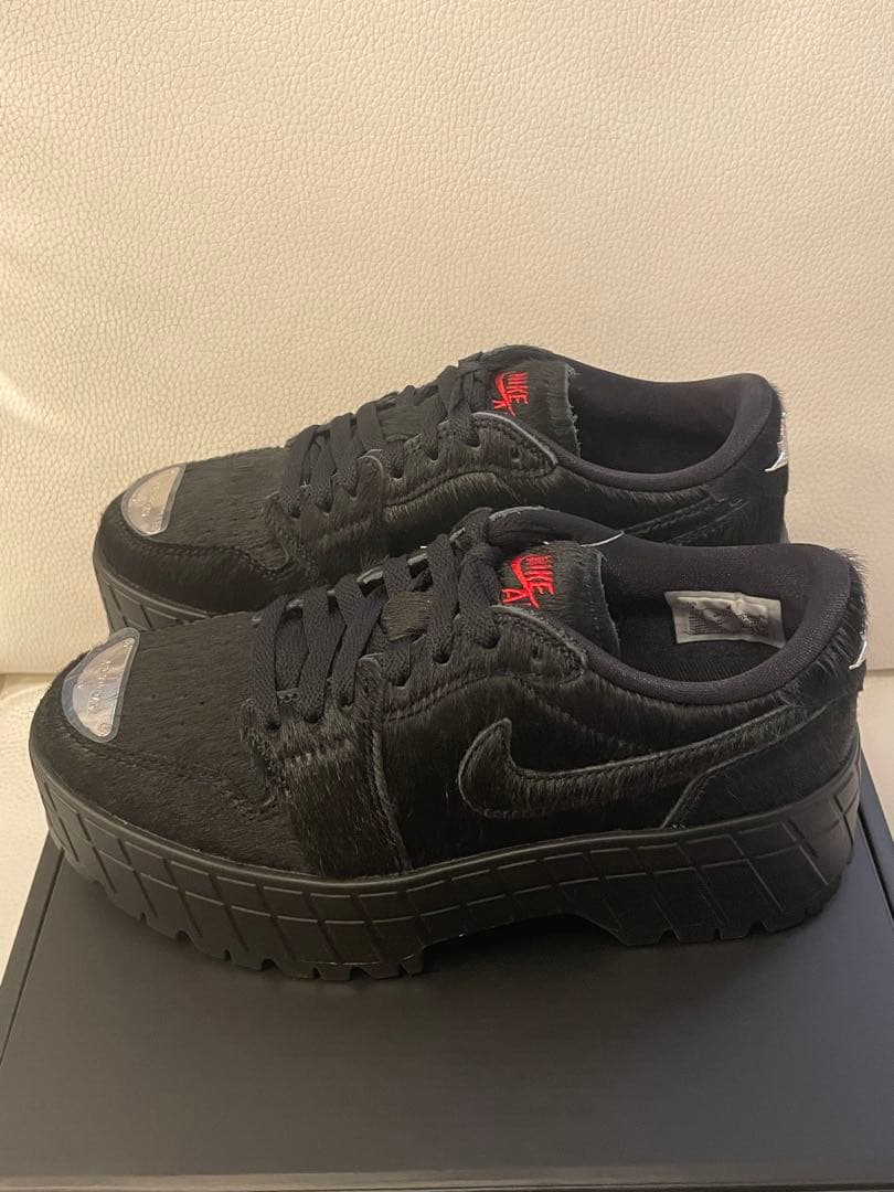 【新品】ナイキ エア ジョーダン 1 ブルックリン ロー ブラック 24cm