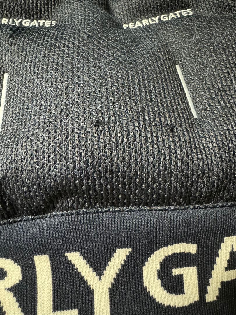 PEARLY GATES フード付きダウンベスト ネイビー　レディース　サイズ1