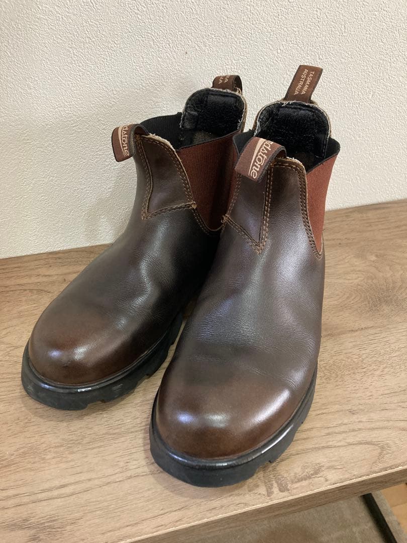 Blundstoneブランドストーン500 ビブラムソール変更