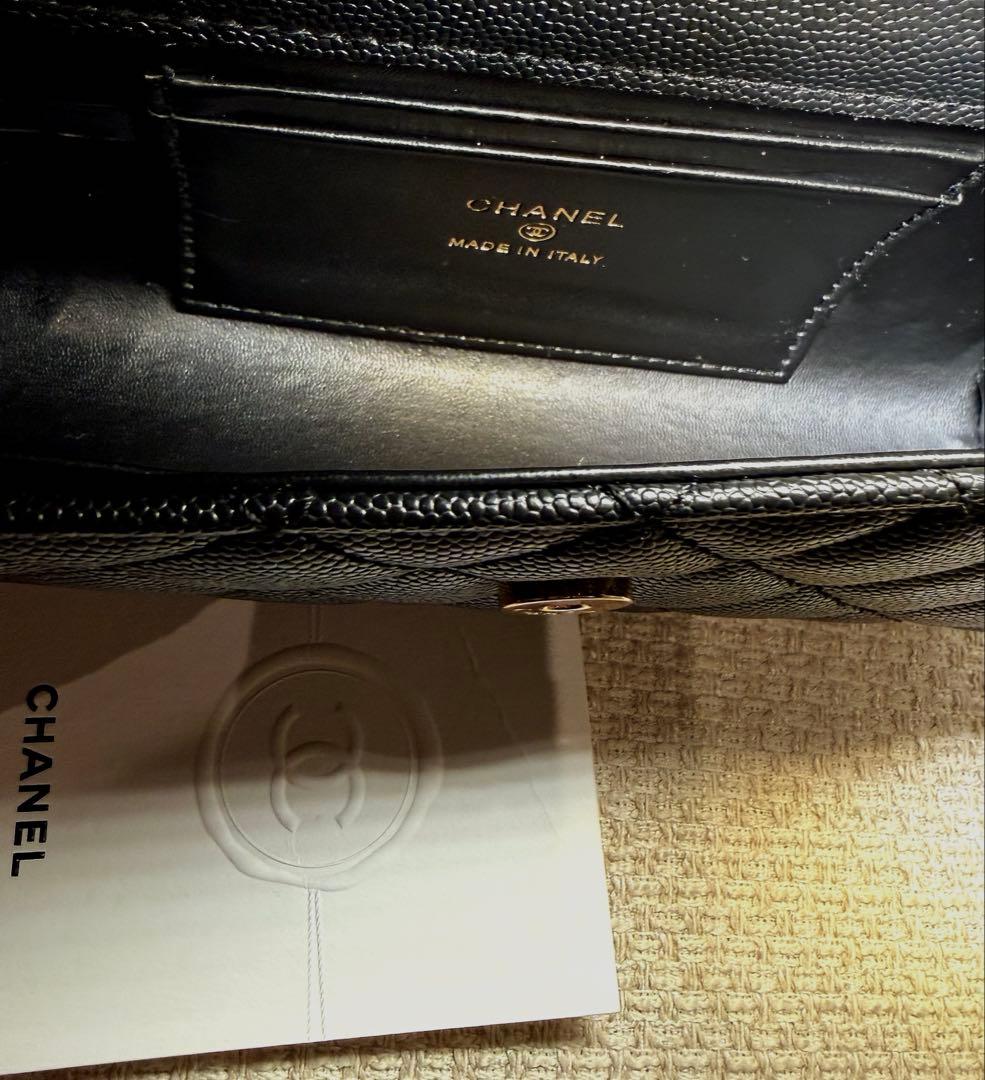 え*ん様 CHANEL VIPノベルティ　非売品　ショルダーバッグ　キャビアスキ