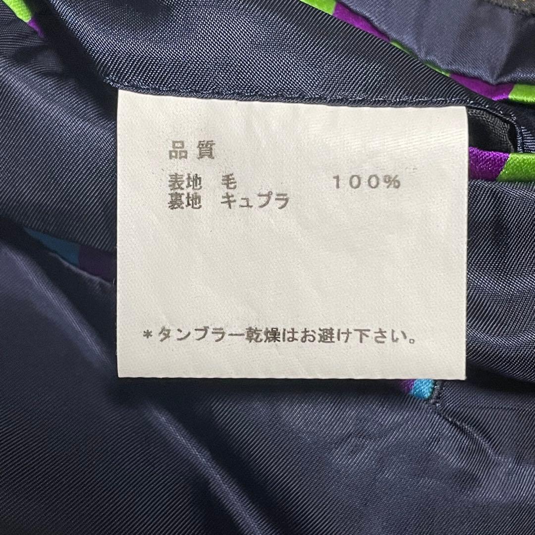 【ポールスミス】美品 高級 ロロピアーナ生地 130's ブラックフォーマル