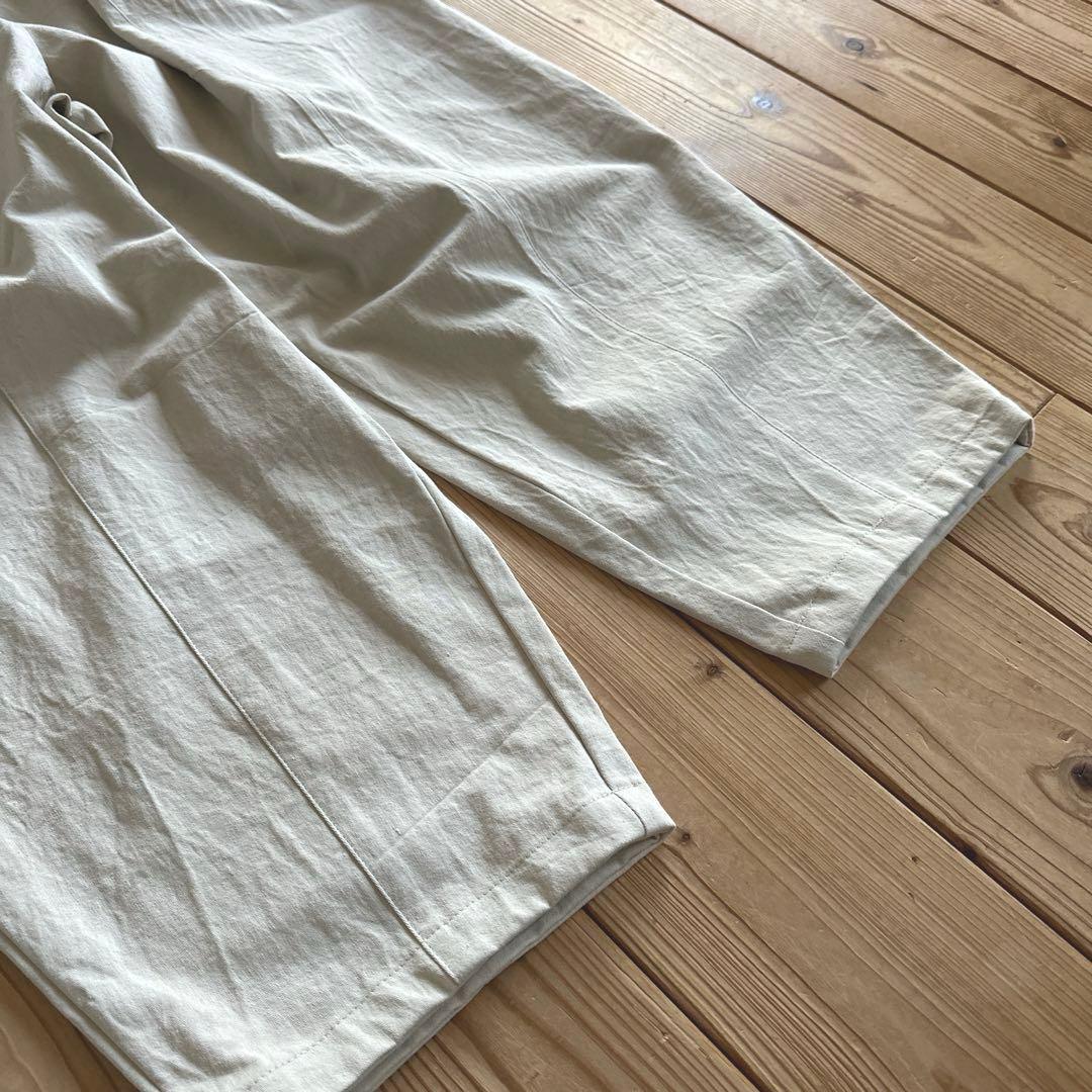 かぐれ　25年SSボリームパンツ　新品タグ付き未使用 バルーン　アイボリー