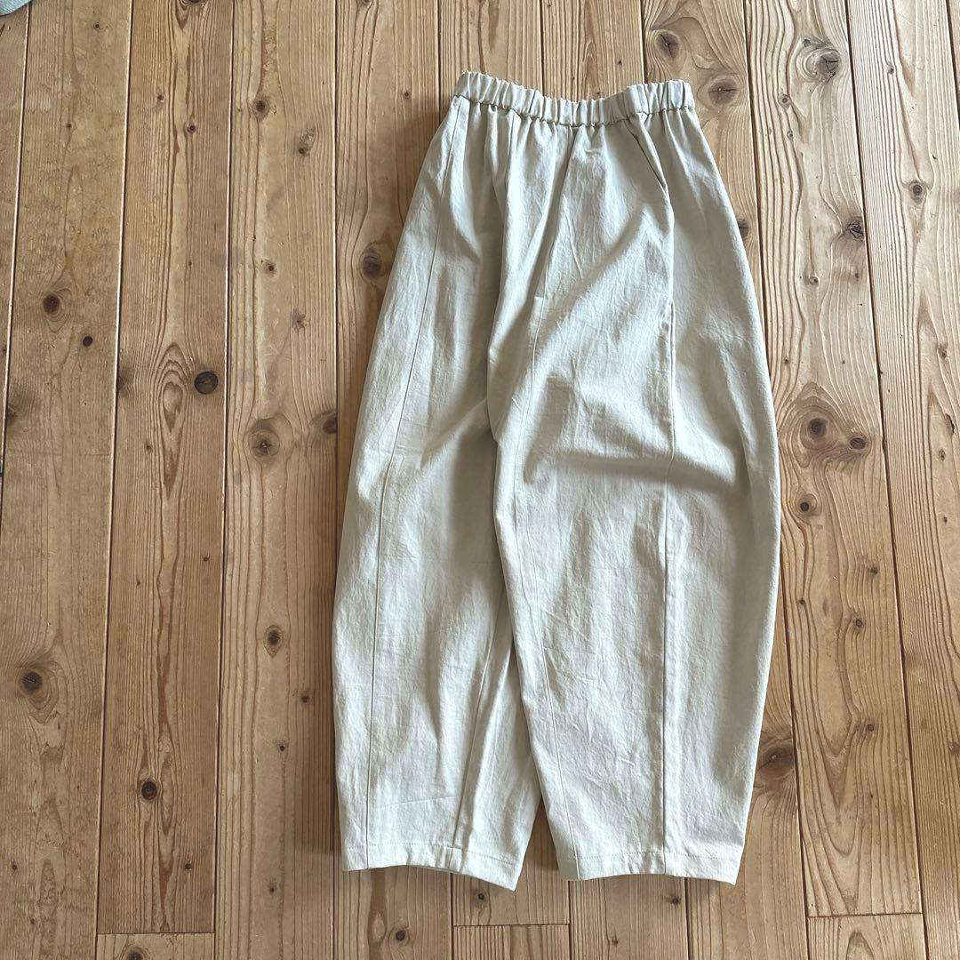 かぐれ　25年SSボリームパンツ　新品タグ付き未使用 バルーン　アイボリー