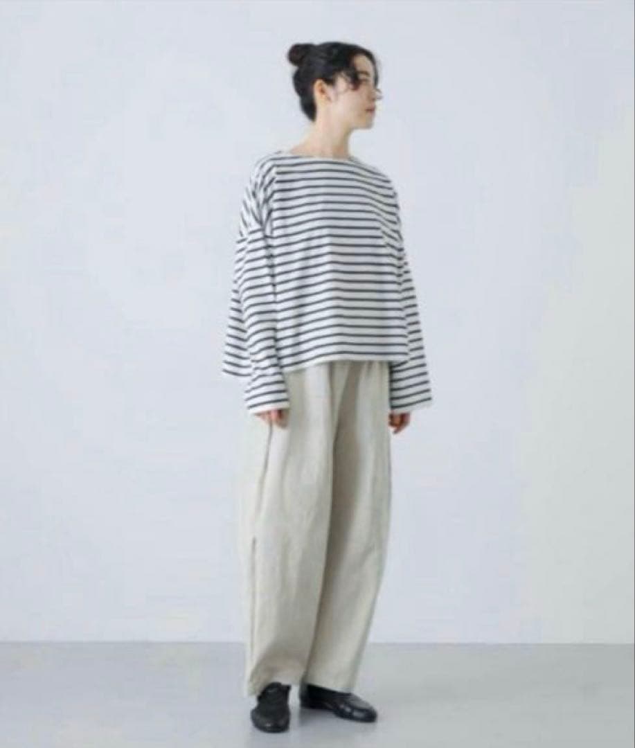 かぐれ　25年SSボリームパンツ　新品タグ付き未使用 バルーン　アイボリー