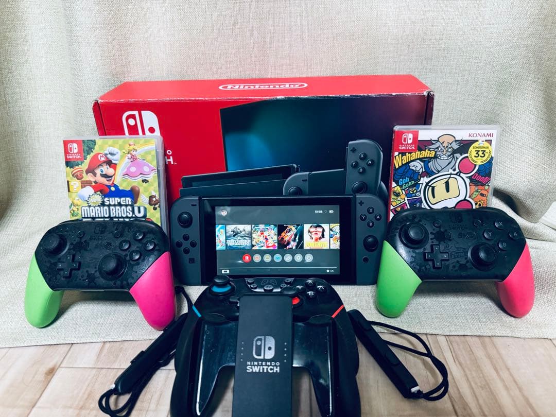 Nintendo Switch Joy-Con (L)/(R) グレー NEW