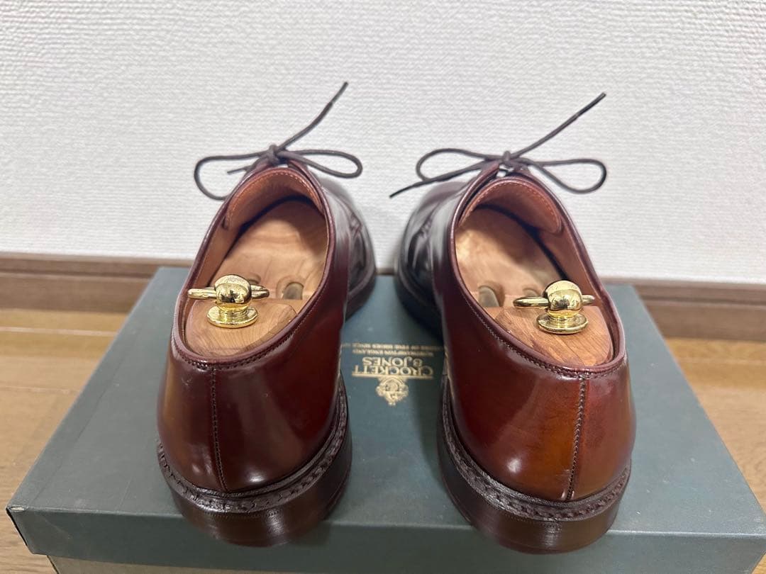 た*し様 【希少】コードバン　CROCKETT&JONES グラスミア　UK7
