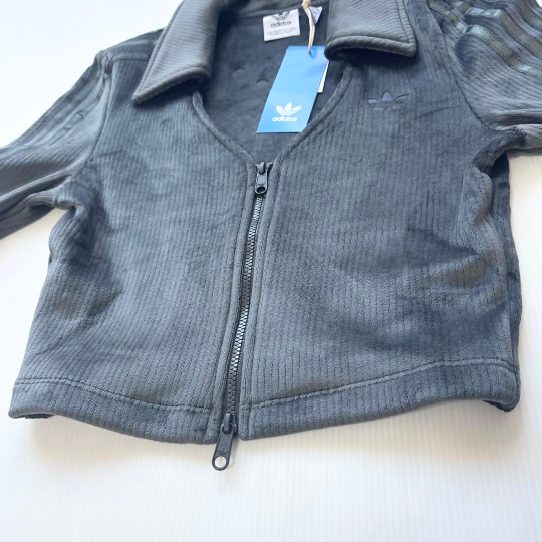 同梱　アディダス　リブカーディガン　襟付きトラックジャケット　ベロアコーデュロイ