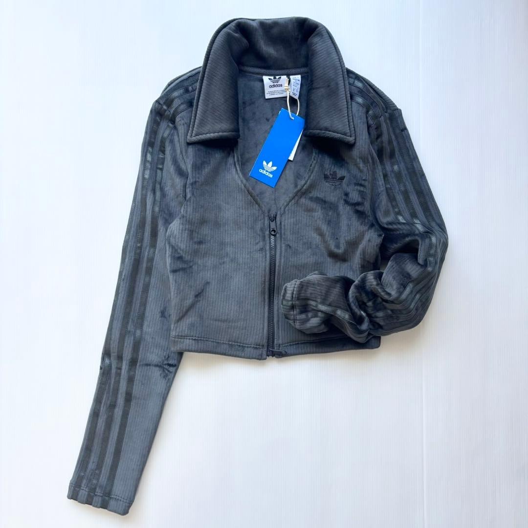 同梱　アディダス　リブカーディガン　襟付きトラックジャケット　ベロアコーデュロイ