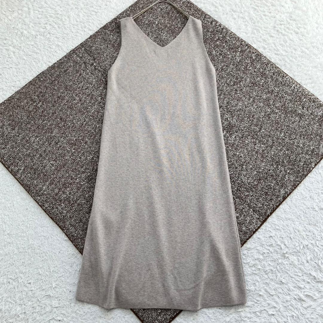 24AW✨極美品✨23区 レイヤードニットツインワンピース 小さいサイズ 洗える