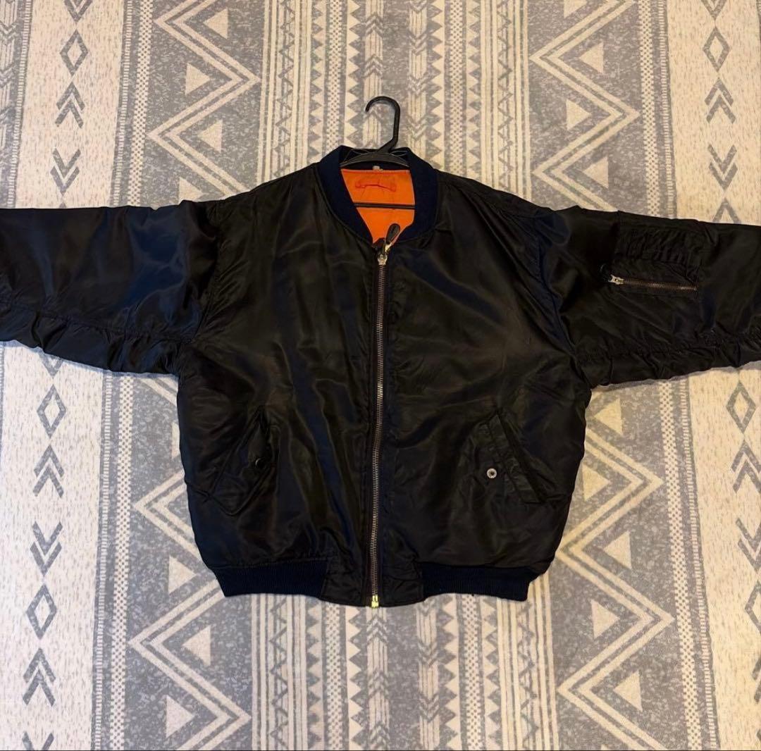 90's used MA-1 ボンバージャケット　リバーシブル
