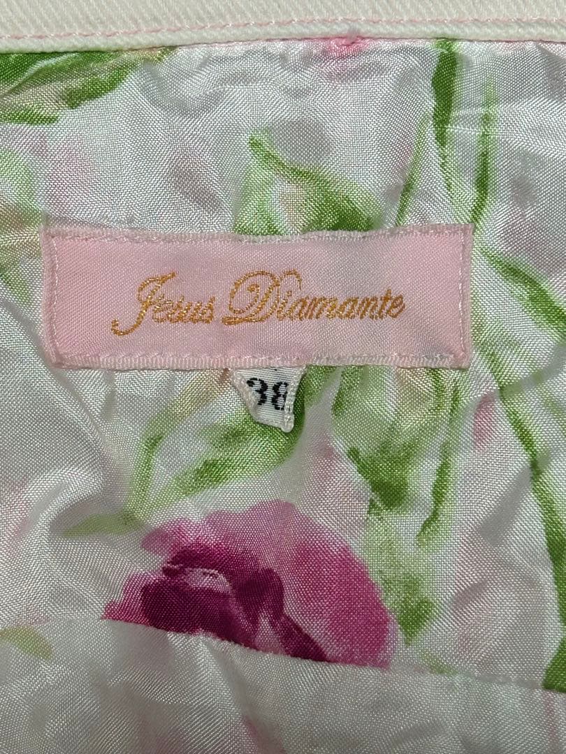 JESUS DIAMANTE バルドーリボン　Gジャン　38 ピンク