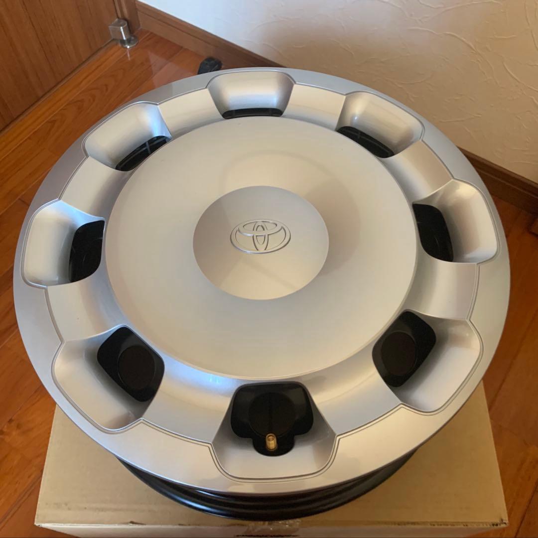 10系 シエンタ 純正ホイール&ホイールキャップ+ナット 新車外し