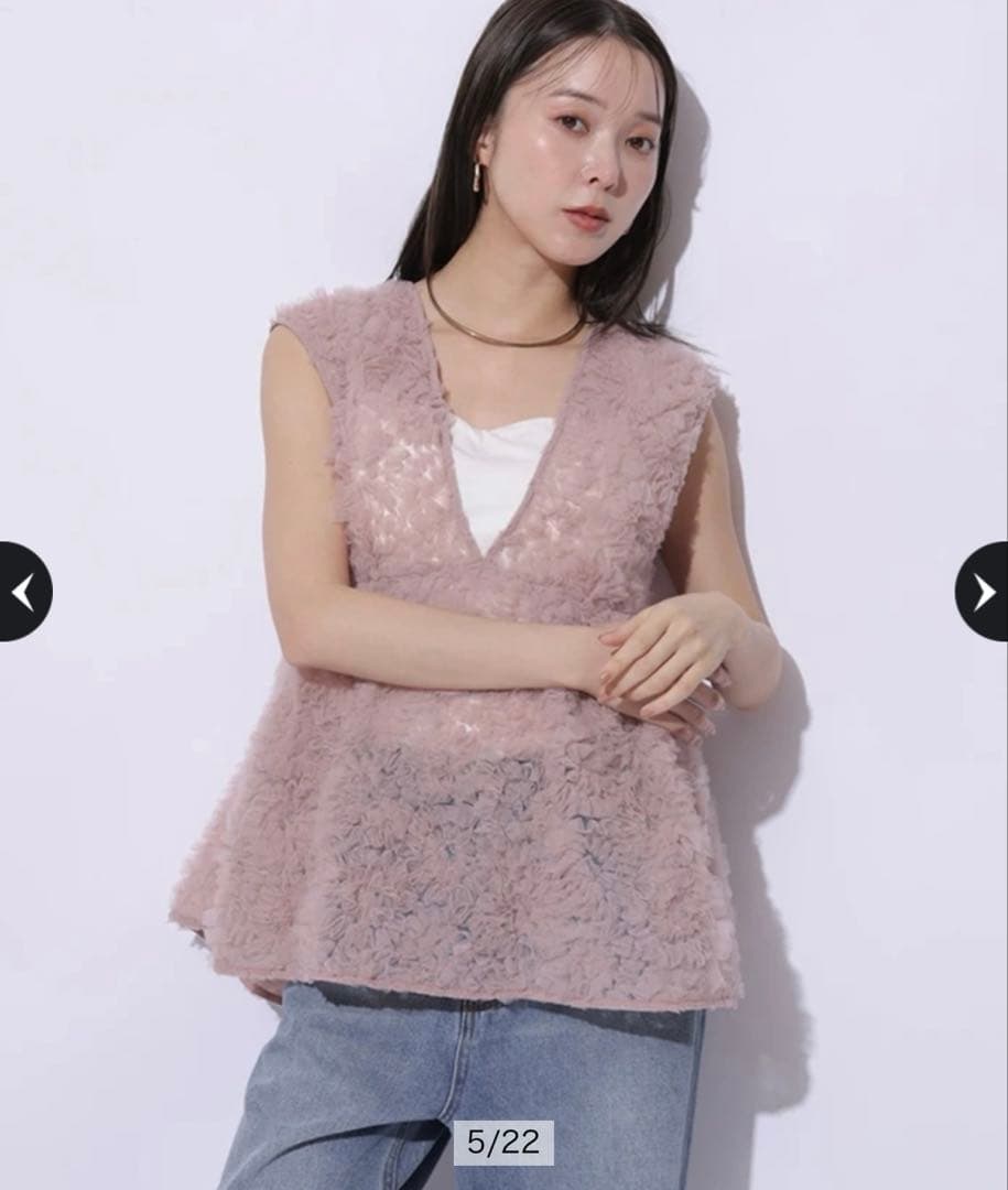 Mystradaルミネ新宿限定.デコラチュールブラウス.アルページュストーリー