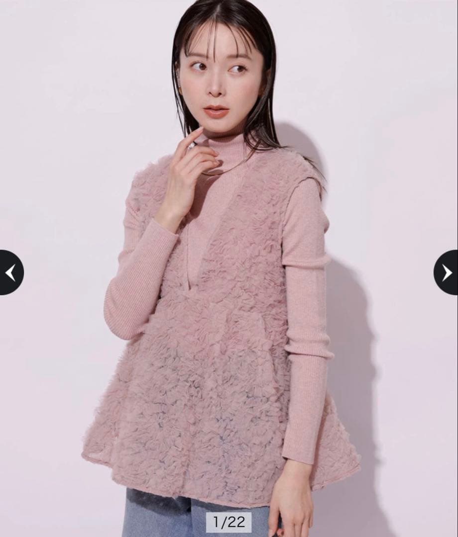 Mystradaルミネ新宿限定.デコラチュールブラウス.アルページュストーリー