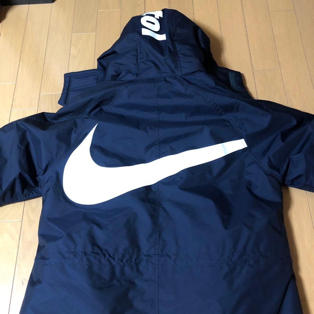 Nike ベンチコート ネイビー　レアルブリストル FCRB