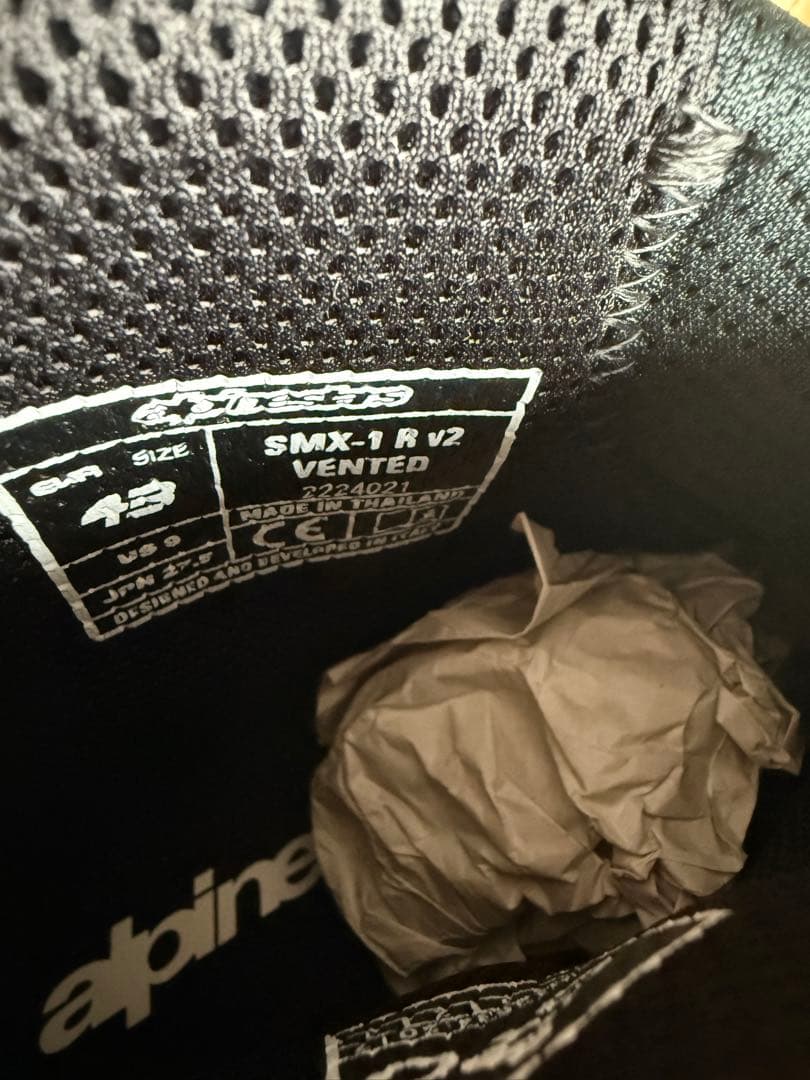 バイクウェア・装備 Alpinestars SMX-1R v2