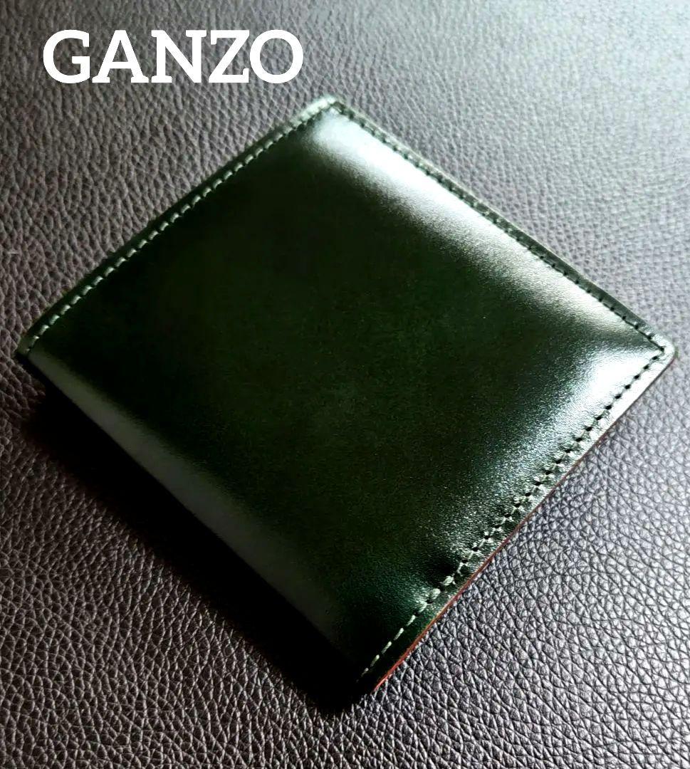 【期間限定セール】 GANZO ガンゾ コードバン 二つ折り財布 コンパクト