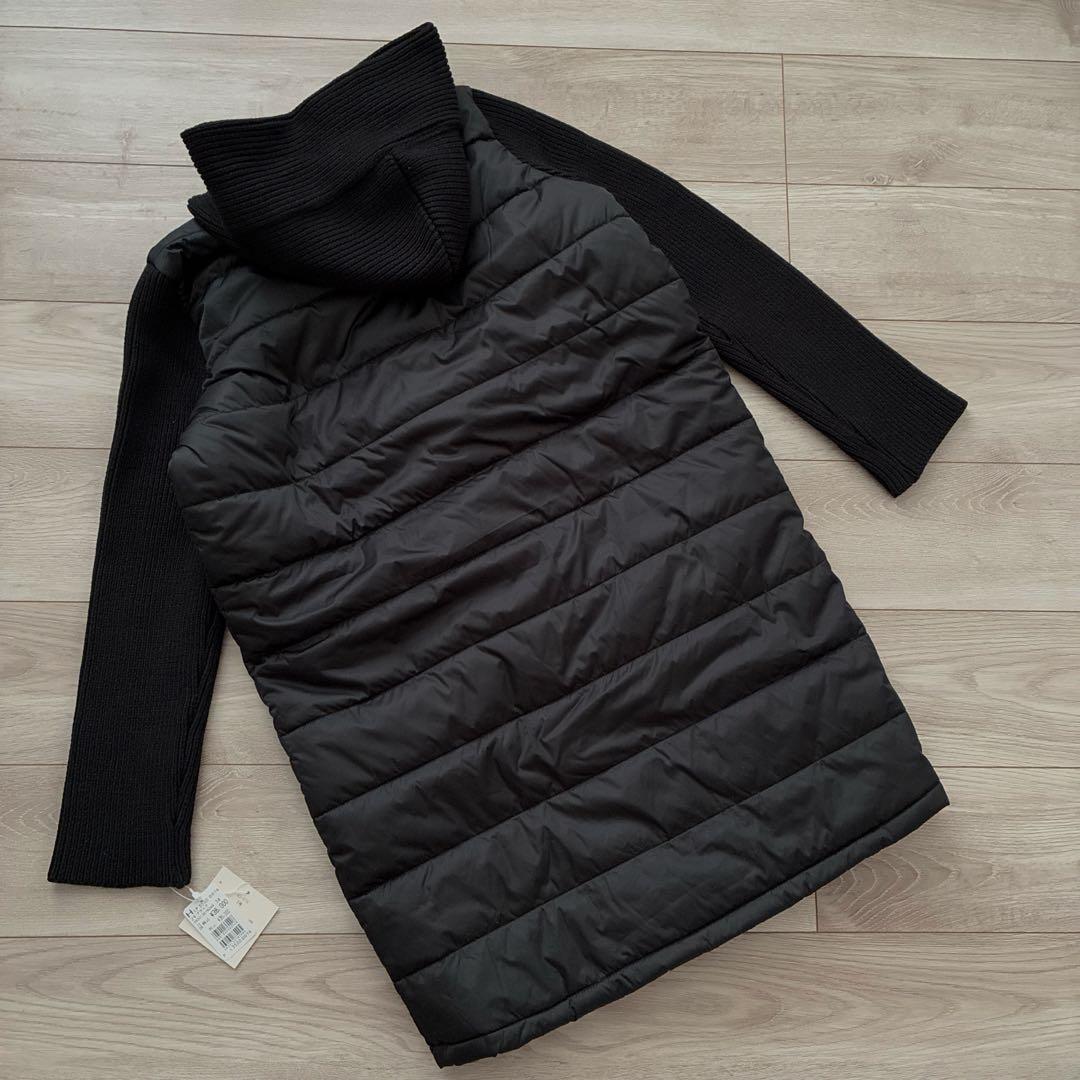 新品 MAITRESSE 異素材アウター ブラック