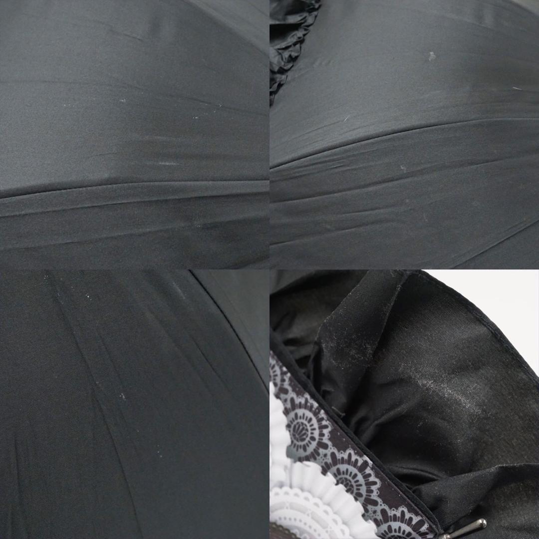 傘 abilletage レースプリントアンブレラ USED美品 晴雨兼用